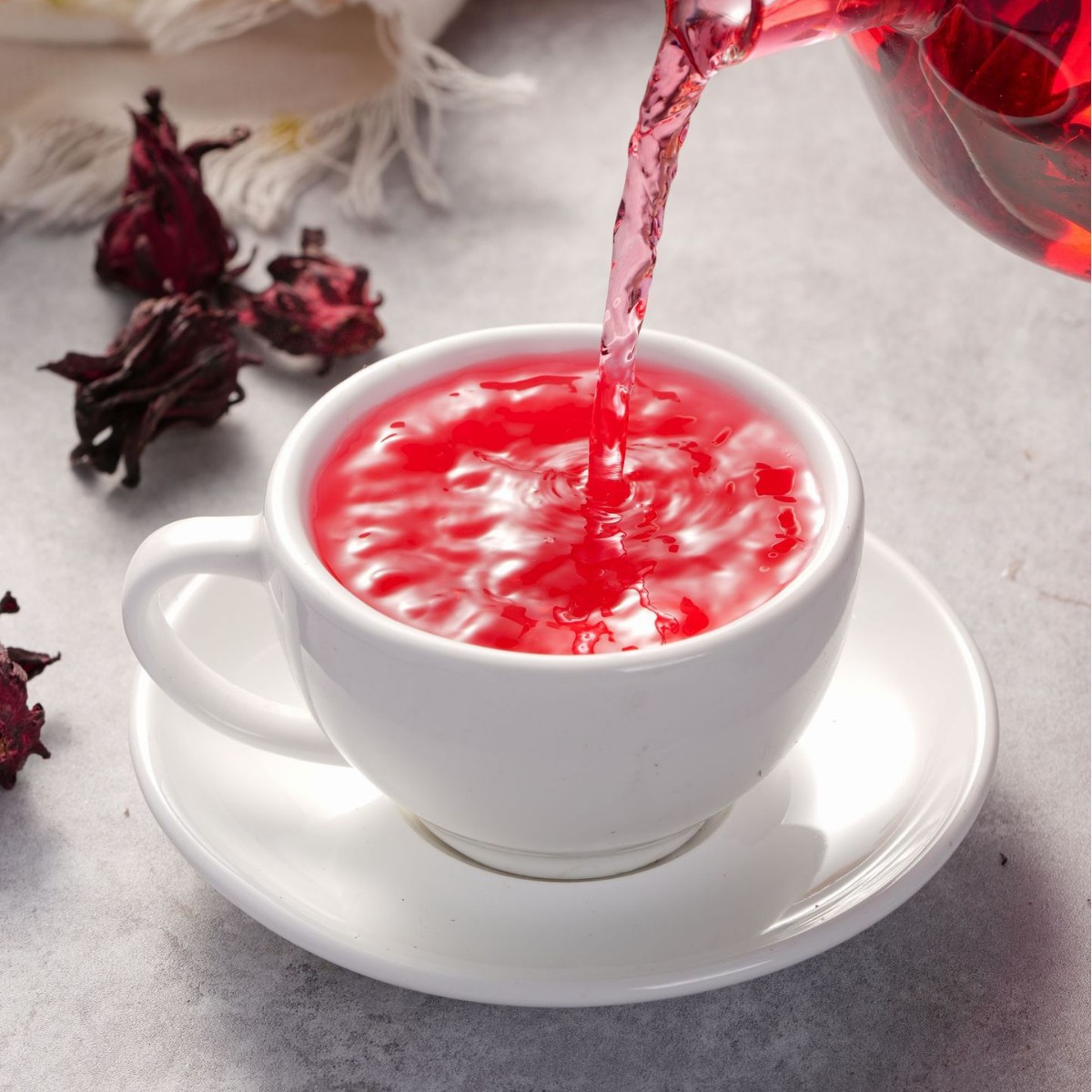  Dried Natural Hibiscus Flowers - Image 3