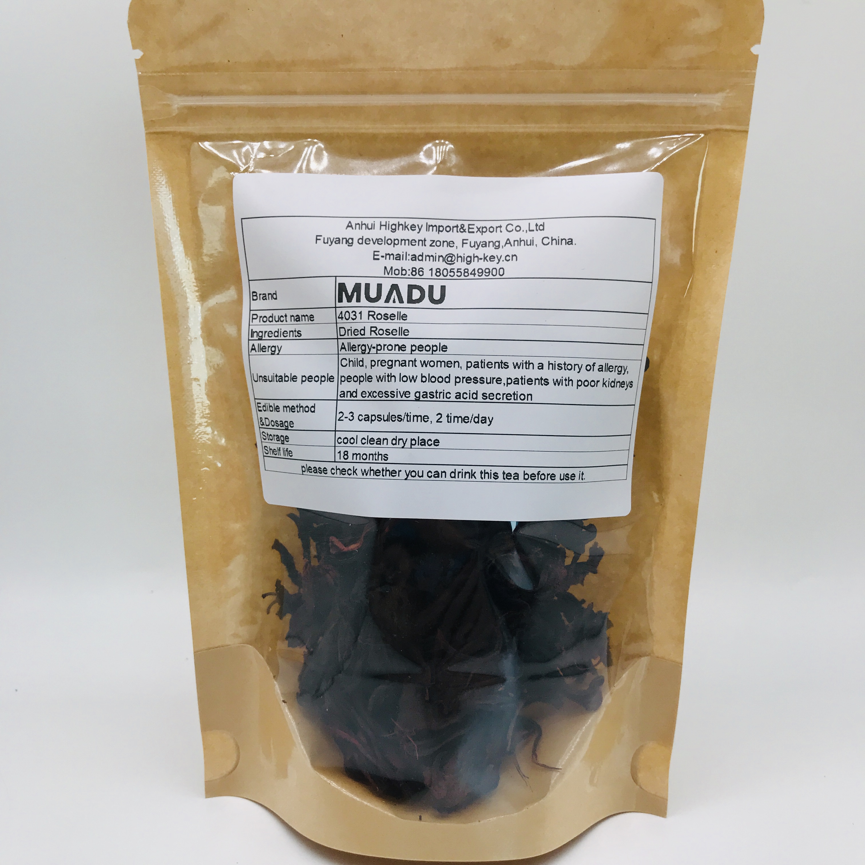  Dried Natural Hibiscus Flowers - Image 4