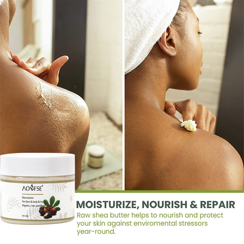 Organic African Ghana Pure Whipped Raw Shea butter - Image 3