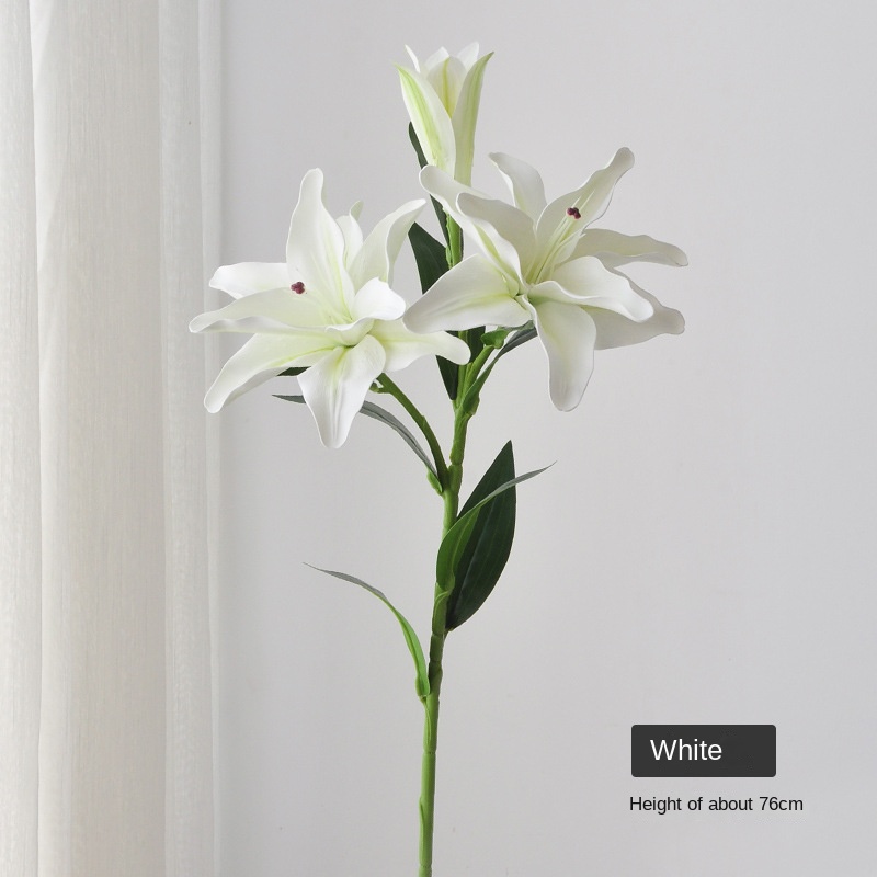 Artificial Realistic Soft Lilies - Image 2